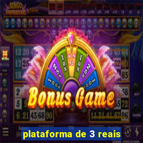 plataforma de 3 reais